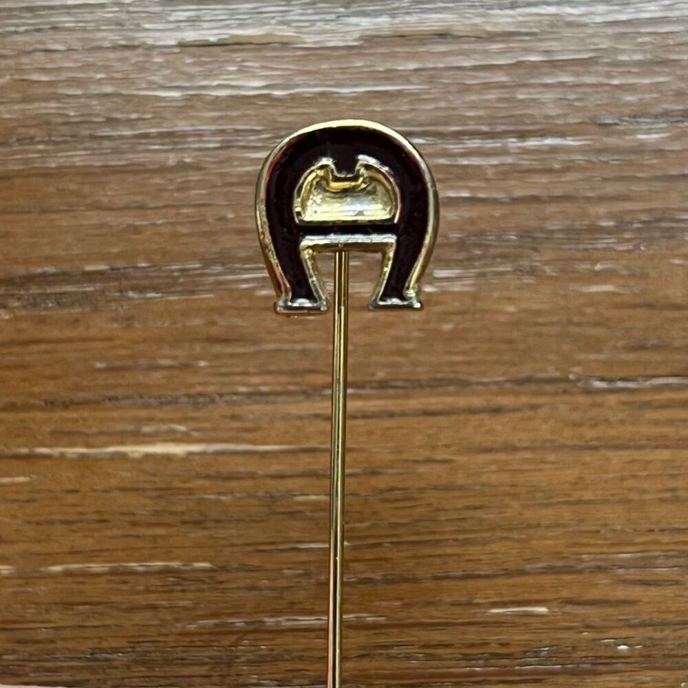 Vintage Etienne Aigner Logo Stick Pin
